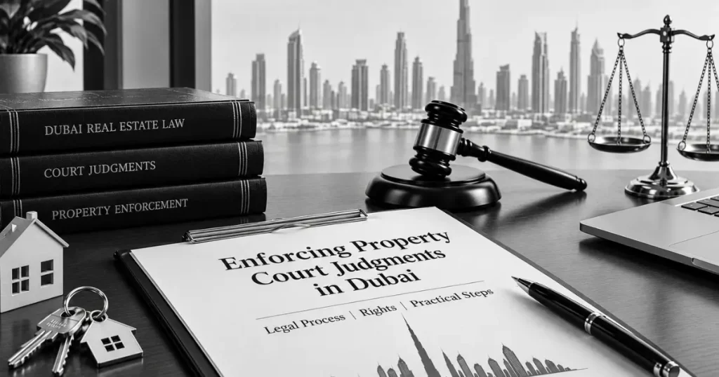 Enforcing Property Court Judgments in Dubai: Complete Legal Guide 2 Enforcing Property Court Judgments in Dubai