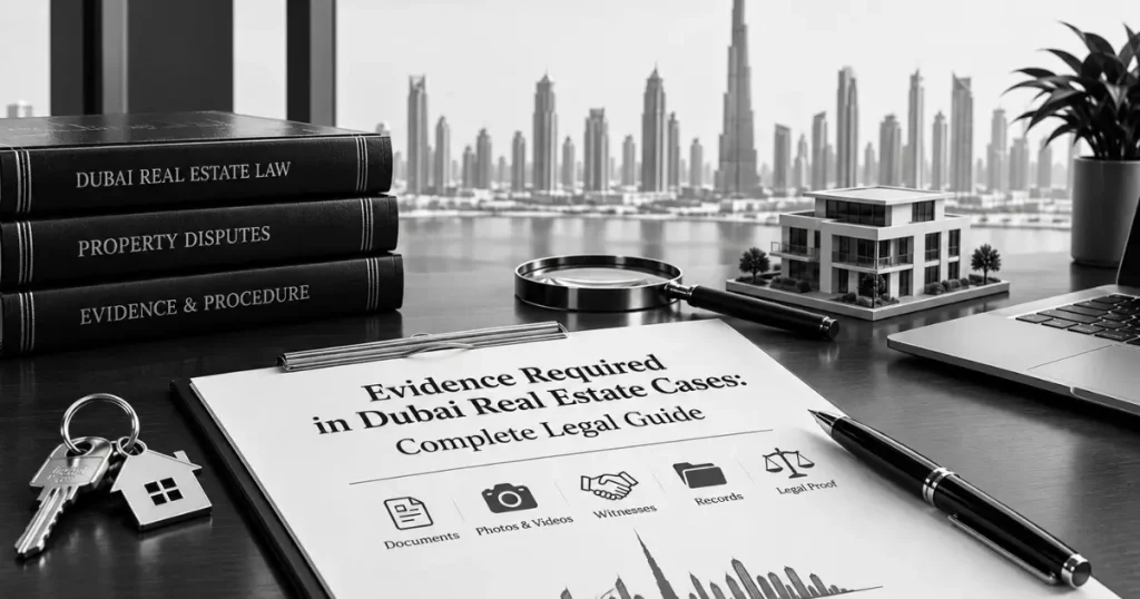 Evidence Required in Dubai Real Estate Cases: Complete Legal Guide