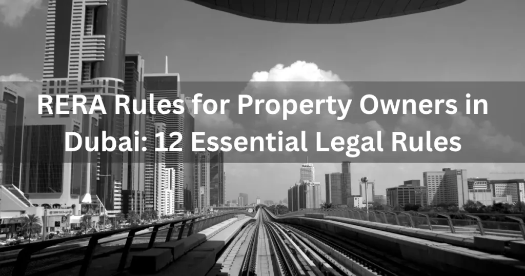 RERA Rules for Property Owners in Dubai: 12 Essential Legal Rules