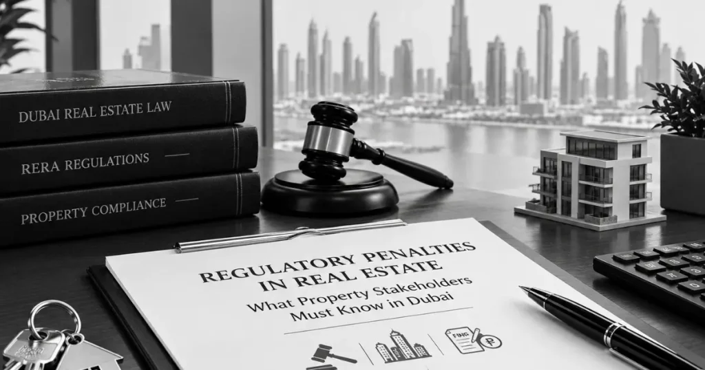 Regulatory Penalties in Real Estate: What Property Stakeholders Must Know in Dubai 2 Regulatory Penalties in Dubai Real Estate: 15 Critical Legal Risks
