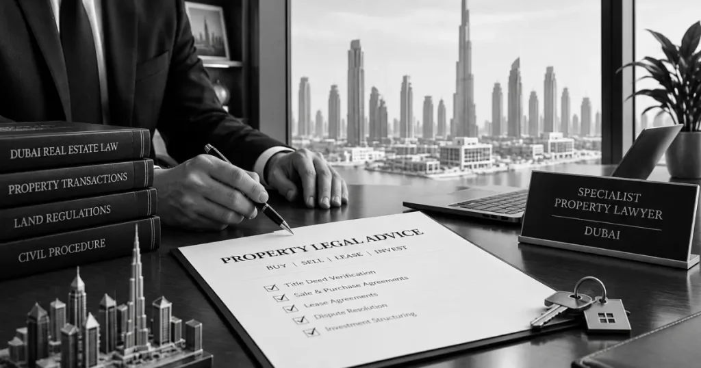 Benefits of Using a Specialist Property Lawyer in Dubai 2 # Why Use a Specialist Property Lawyer in Dubai?