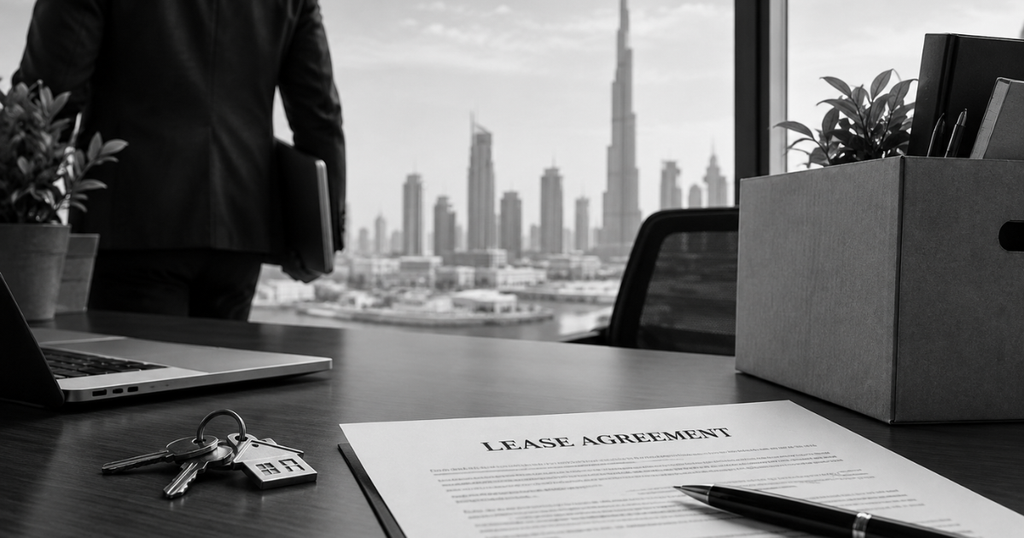 Business exit and lease termination in Dubai