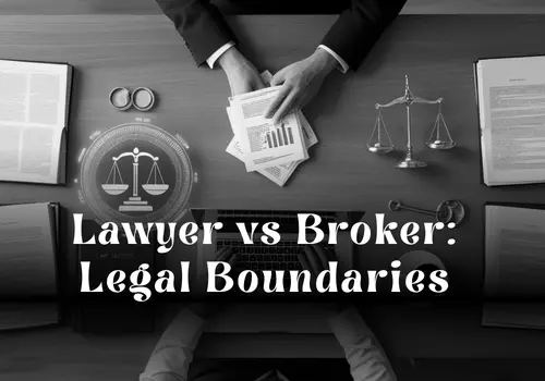 Lawyer vs Broker: Understanding the Legal Boundaries in Dubai Real Estate