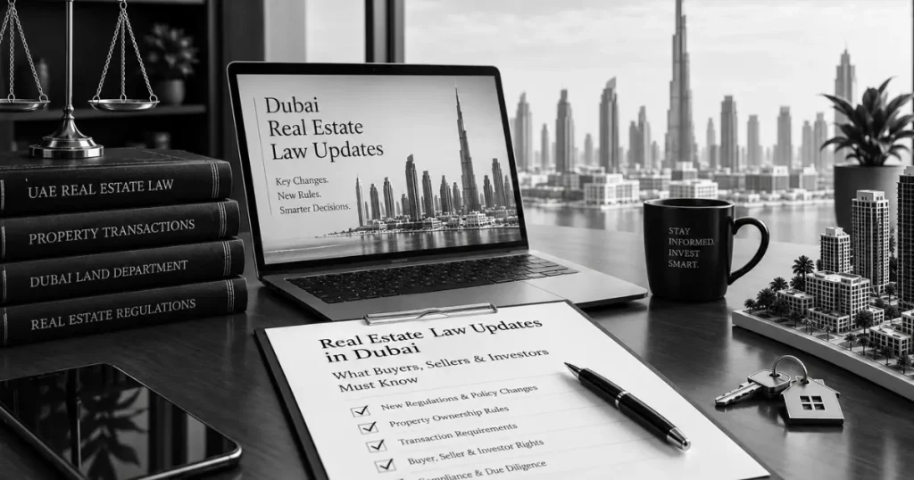 Real Estate Law Updates in Dubai: What Buyers, Sellers & Investors Must Know