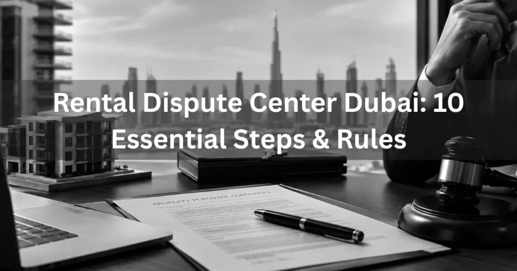 Rental Dispute Center Dubai: 10 Essential Steps & Rules

