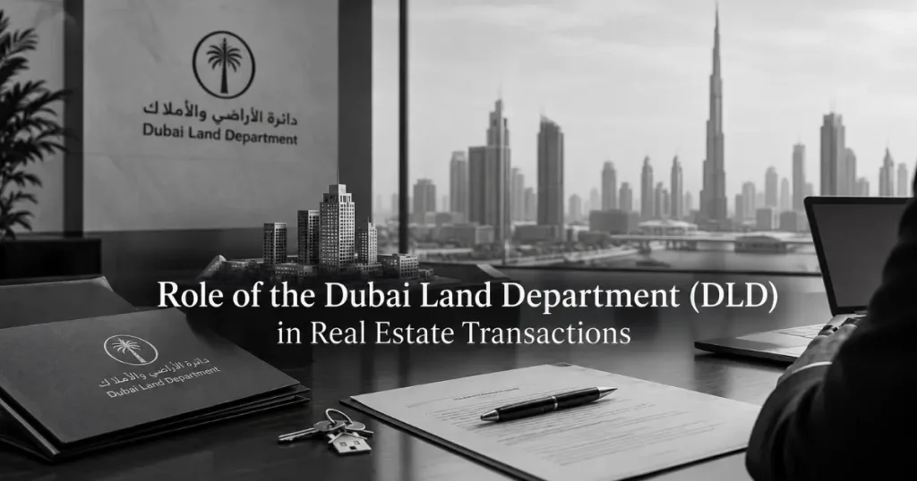 Role of the Dubai Land Department (DLD) in Real Estate Transactions 2 Role of the Dubai Land Department DLD in Real Estate Transactions