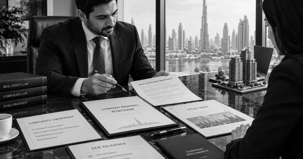 Buying Property Through a Company: Legal, Tax, and Practical Considerations 2 buying property through a company in Dubai