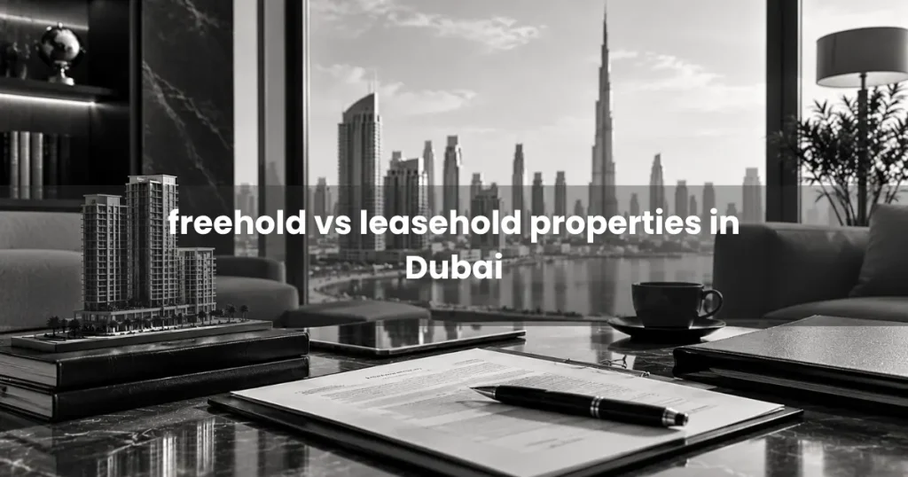 Freehold vs Leasehold Properties Explained: Key Legal Differences You Should Know 2 freehold vs leasehold properties in Dubai